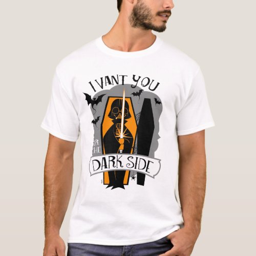 Star Wars  I Want You for the Dark Side T_Shirt