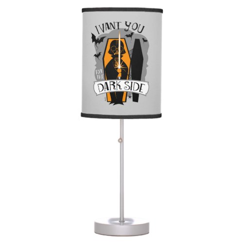 Star Wars  I Want You for the Dark Side Table Lamp