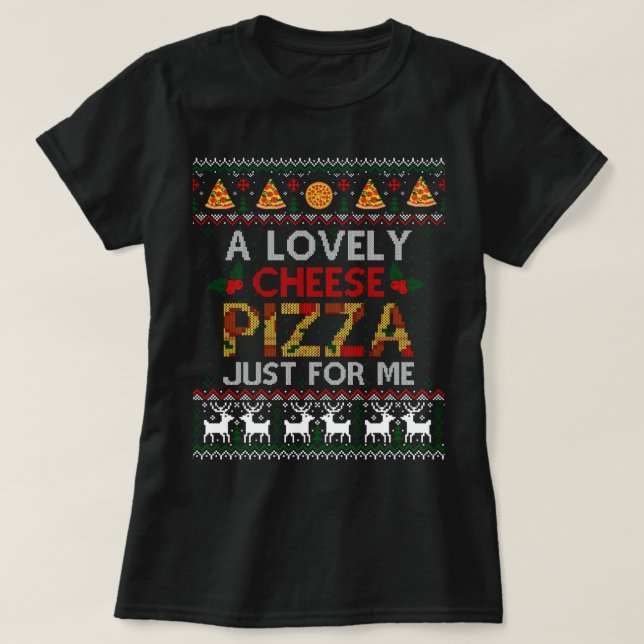 Star Wars Imperial Star Destroyer Pizza  T-Shirt (Design Front)