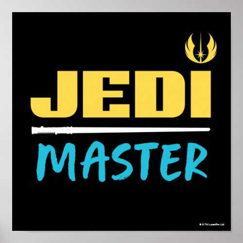 Star Wars  Jedi Master Poster