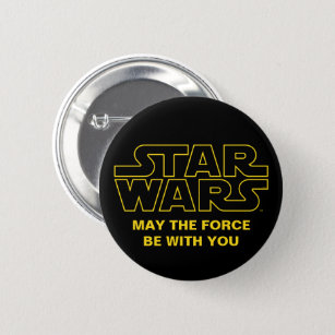 Star Wars Lined Logo Button