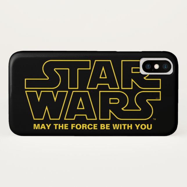 Star Wars Lined Logo Case-Mate iPhone Case (Back (Horizontal))