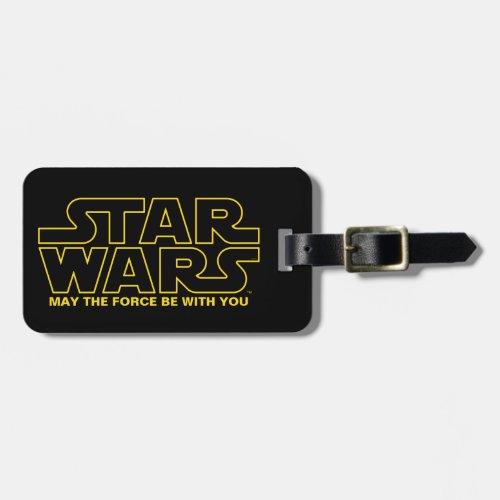 Star Wars Lined Logo Luggage Tag