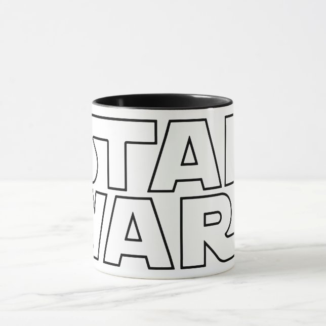 Star Wars Lined Logo Mug (Center)