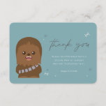 Star Wars | Little Wookiee Baby Shower Thank You Invitation