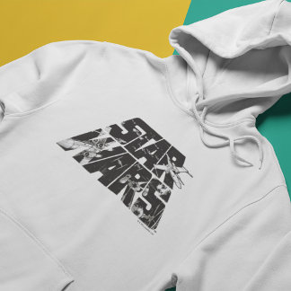 Star Wars Logo | X-Wing & TIE Fighter Battle Hoodie