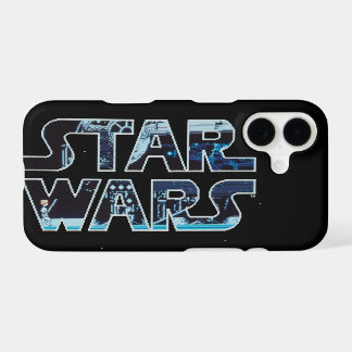 Star Wars Luke Skywalker Retro Video Game Logo iPhone 17 Case