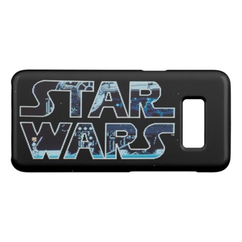 Star Wars Luke Skywalker Retro Video Game Logo Case_Mate Samsung Galaxy S8 Case