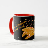 Star Wars Millennium Falcon With Christmas Tree Mug