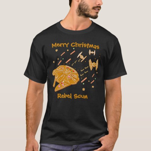 Star Wars Millennium Falcon Cookie T_Shirt