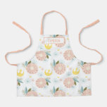 Star Wars Pink Floral Pattern Apron