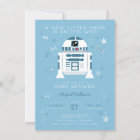 Star Wars | R2-D2 Baby Shower Invitation