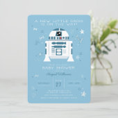 Star Wars | R2-D2 Baby Shower Invitation (Standing Front)