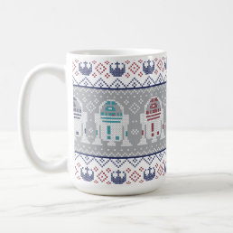 Star Wars R2-D2 Holiday Cross-Stitch Pattern Coffee Mug