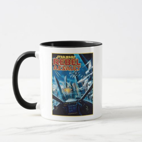 Star Wars Rebel Assault Video Game Cover Mug
