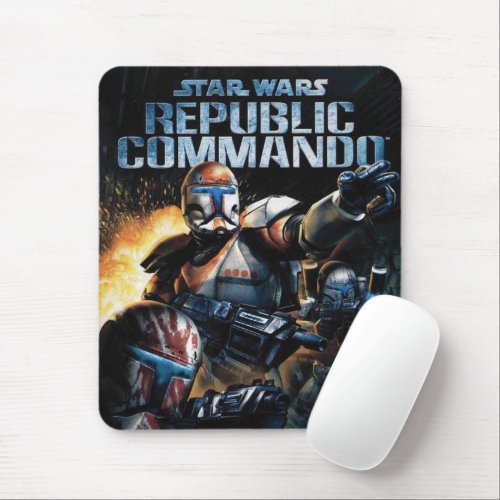 Star Wars Republic Commando Video Game Cover Mouse Pad