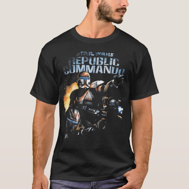 Star Wars Republic Commando Video T-Shirt (Front)