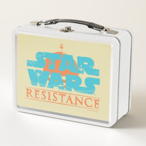 Star Wars Resistance  Ace Squadron Logo Metal Lunch Box