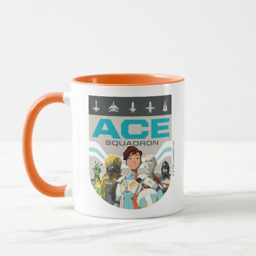 Star Wars Resistance  Ace Squadron Mug