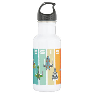 Star Wars Resistance   Ace Squadron "Resist" Stainless Steel Water Bottle