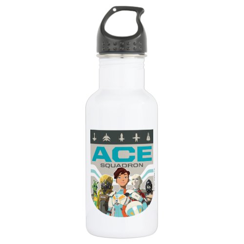 Star Wars Resistance  Ace Squadron Stainless Steel Water Bottle