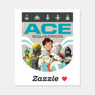 Star Wars Resistance   Ace Squadron Sticker