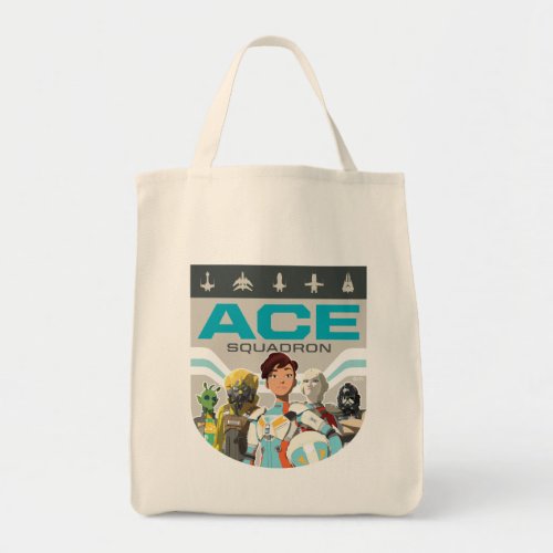 Star Wars Resistance  Ace Squadron Tote Bag