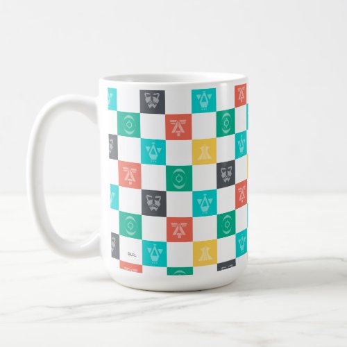 Star Wars Resistance  Aces Icon Checker Pattern Coffee Mug