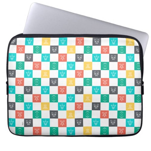 Star Wars Resistance  Aces Icon Checker Pattern Laptop Sleeve