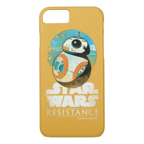 Star Wars Resistance  BB_8 Badge iPhone 87 Case