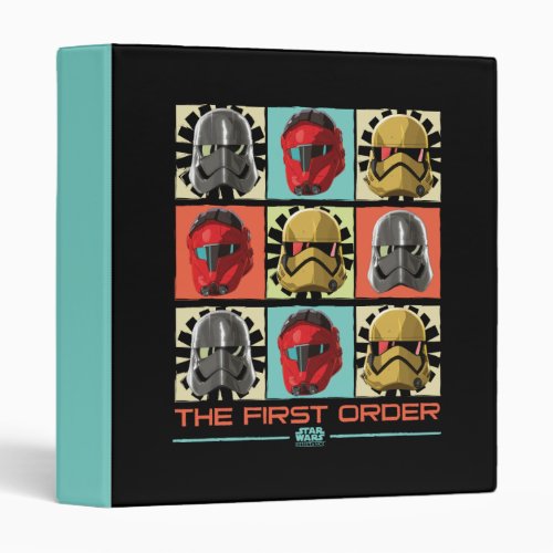 Star Wars Resistance  The First Order 3 Ring Binder