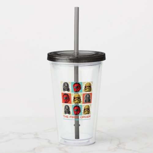 Star Wars Resistance  The First Order Acrylic Tumbler