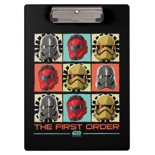 Star Wars Resistance  The First Order Clipboard