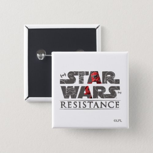 Star Wars Resistance  The First Order Logo Button