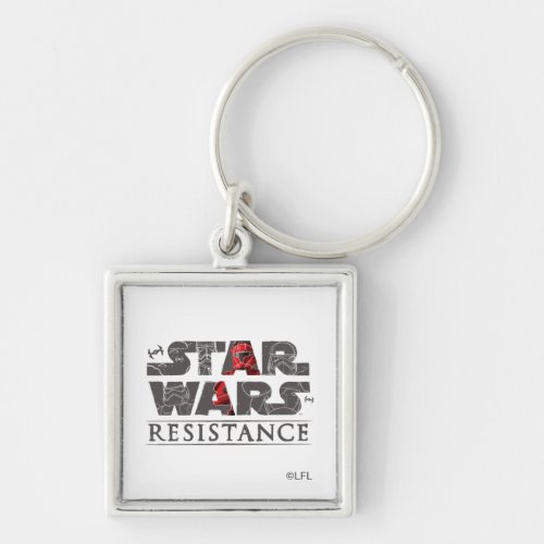 Star Wars Resistance  The First Order Logo Keychain