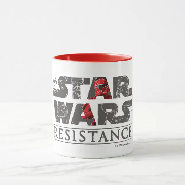 Zazzle Star Wars Resistance Logo Mug