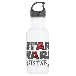 Star Wars Resistance   The First Order Logo Stainless Steel Water Bottle