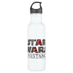 Star Wars Resistance   The First Order Logo Stainless Steel Water Bottle
