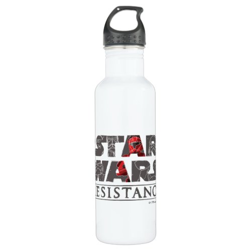 Star Wars Resistance  The First Order Logo Stainless Steel Water Bottle