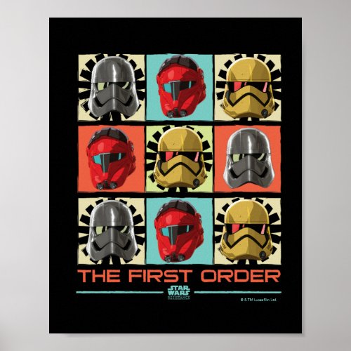 Star Wars Resistance  The First Order Poster