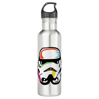 Star Wars Retro Pop Stormtrooper Helmet Stainless Steel Water Bottle