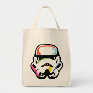 Star Wars Retro Pop Stormtrooper Helmet Tote Bag