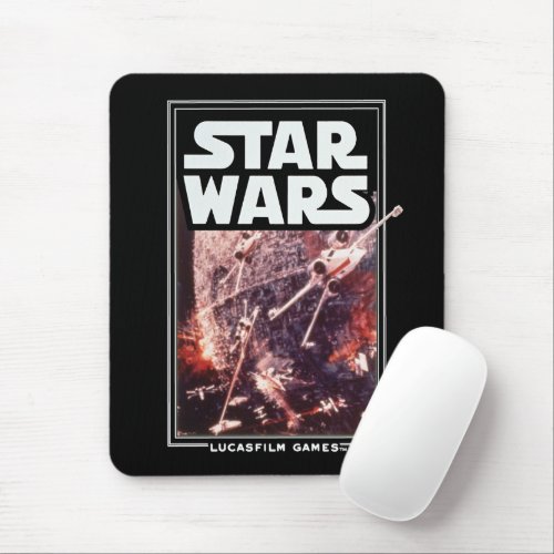 Star Wars Retro Video Game Cover Mouse Pad