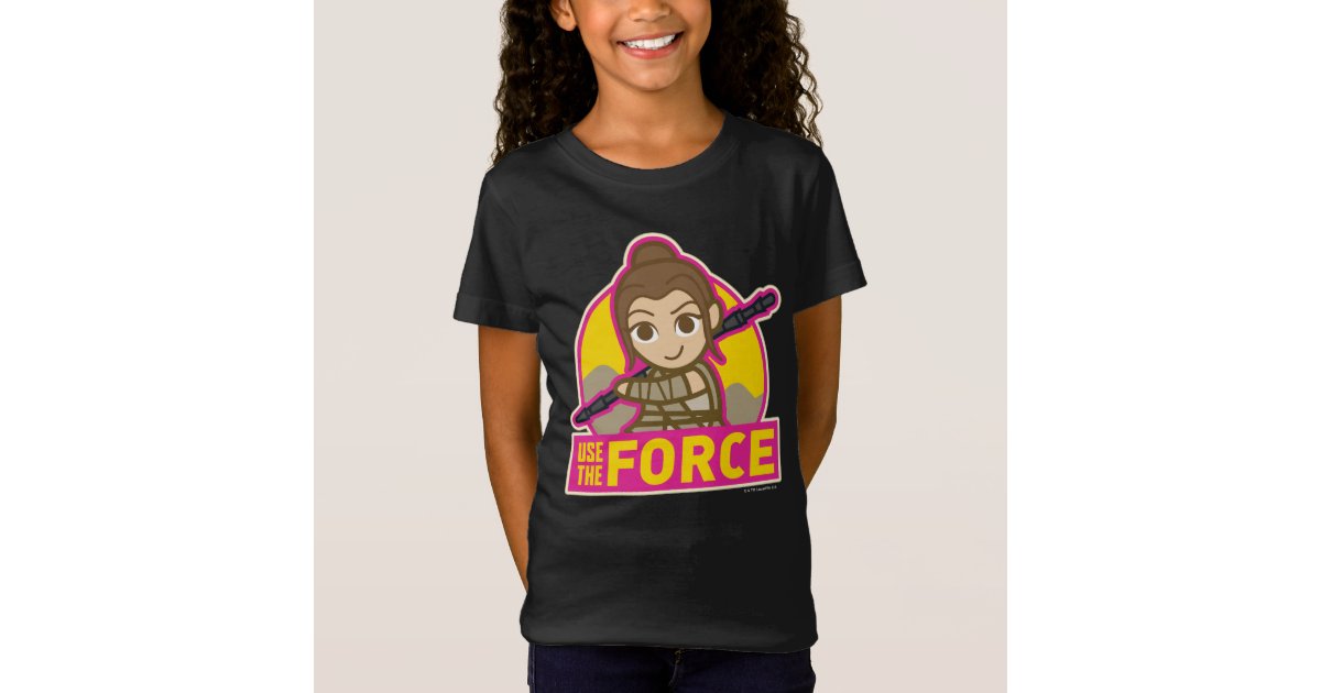 Star Wars | Rey - Use the Force T-Shirt | Zazzle
