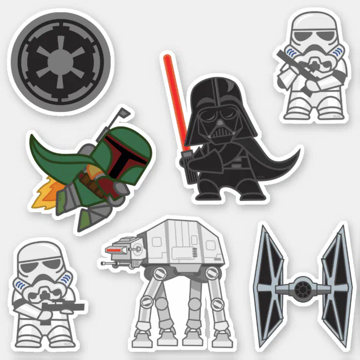 Star Wars Rebels Sticker Pad Fun Creative Party Gift For Kids 