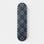Star Wars Symbols &amp; Vehicles Floral Pattern Skateboard