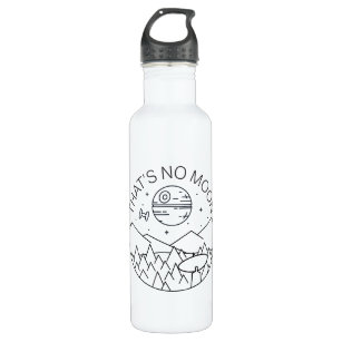 Star Wars   That's No Moon Endor Landscape Stainless Steel Water Bottle