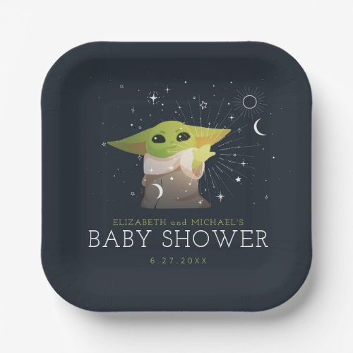 Star Wars  The Child Baby Shower Paper Plates