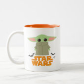 Star Wars | The Child - Cute Halloween Two-Tone Coffee Mug (Left)