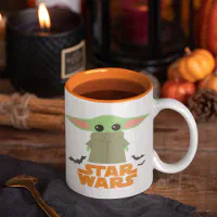 Star Wars, The Child - Cute Halloween Two-Tone Coffee Mug